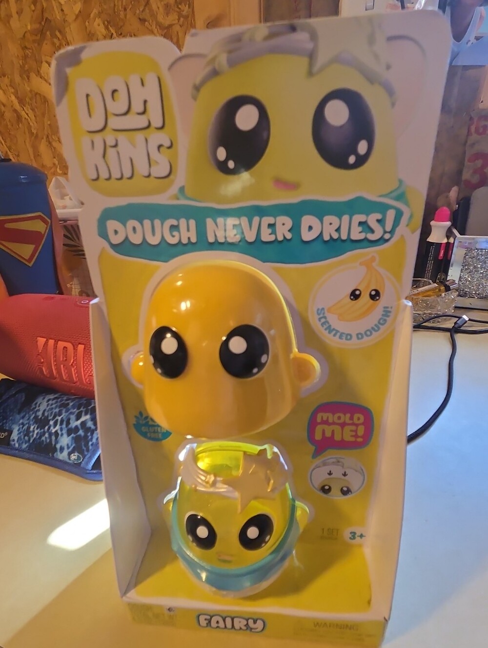 Yellow Fairy Scented Dough Playset